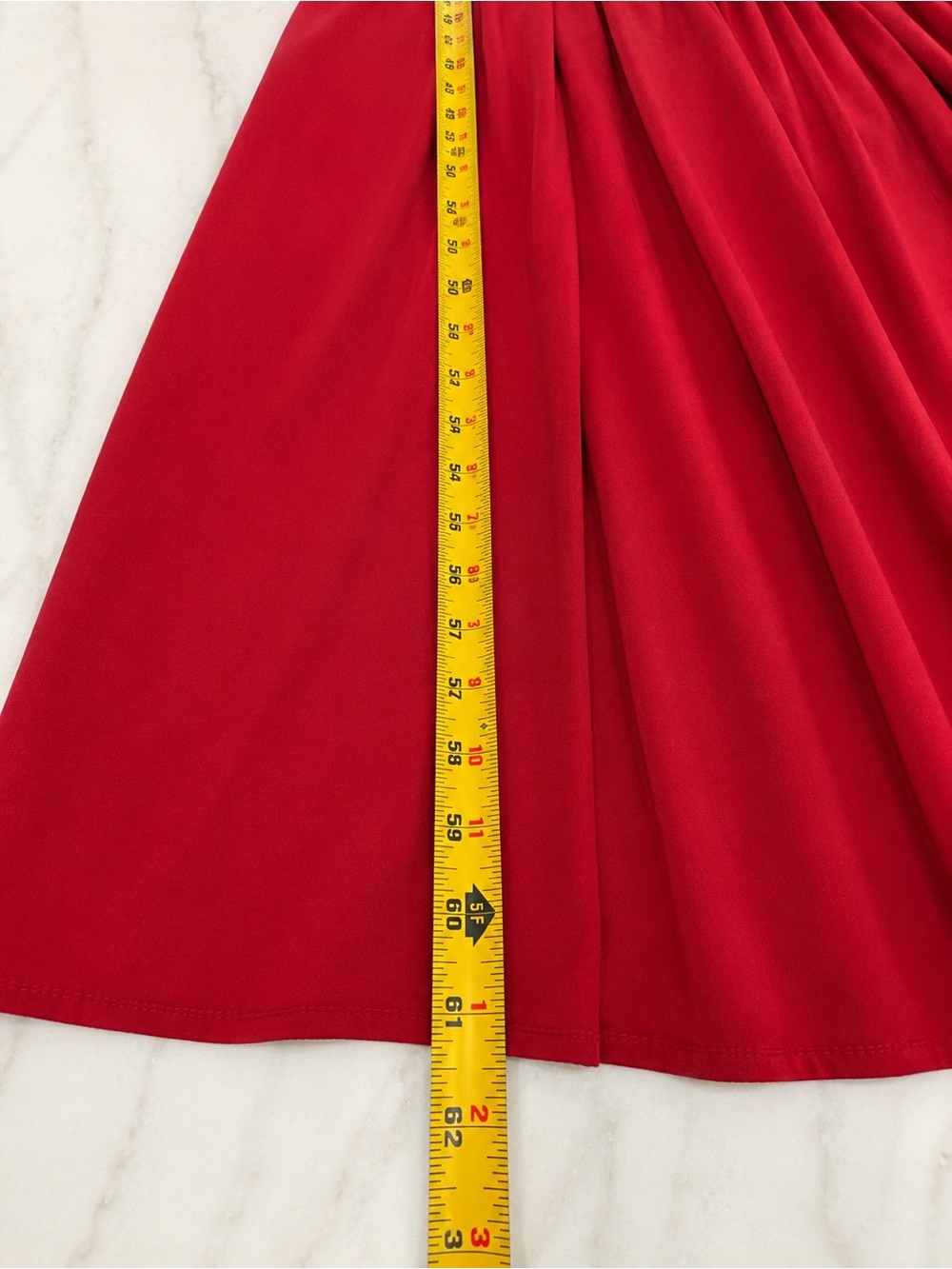 Azazie One-Shoulder Maxi Chiffon Formal Bridesmaid Dress Burgundy Red - Size A8 - Picture 6 of 11